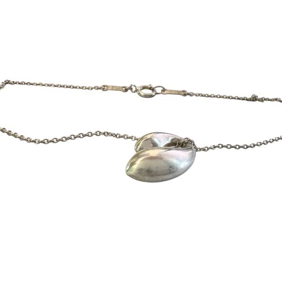 Tiffany & Co Elsa Peretti Double Teardrop Necklace - Picture 9 of 15